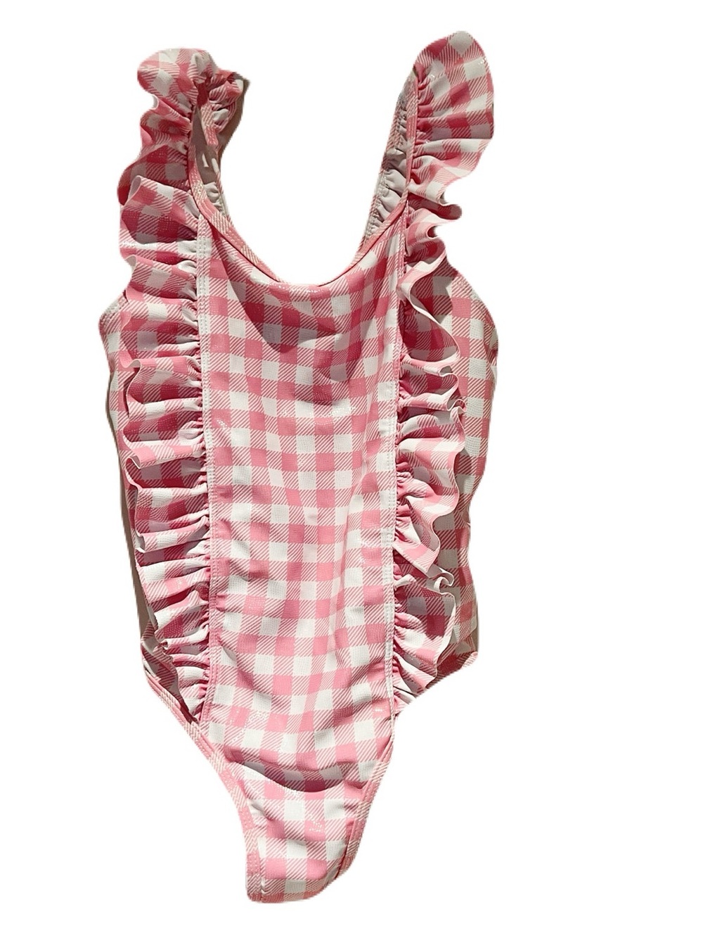 Tommy Bahama gingham print one piece swimsuit